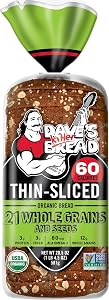 Dave's Killer Bread 21 Whole Grains & Seeds Thin-Sliced, Whole Grain Organic Bread, 20.5 oz Loaf