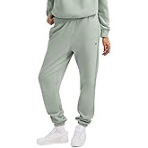 Champion Womens Cinched-Bottom Fleece Sweatpants, Oversized Fit, Midweight