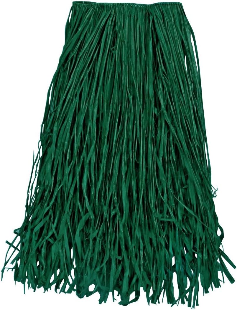 Adult Luau Green Raffia Grass Skirt
