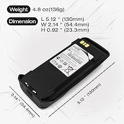elxjar (2-Pack) 7.4V 3200mAh Li-ion Battery
