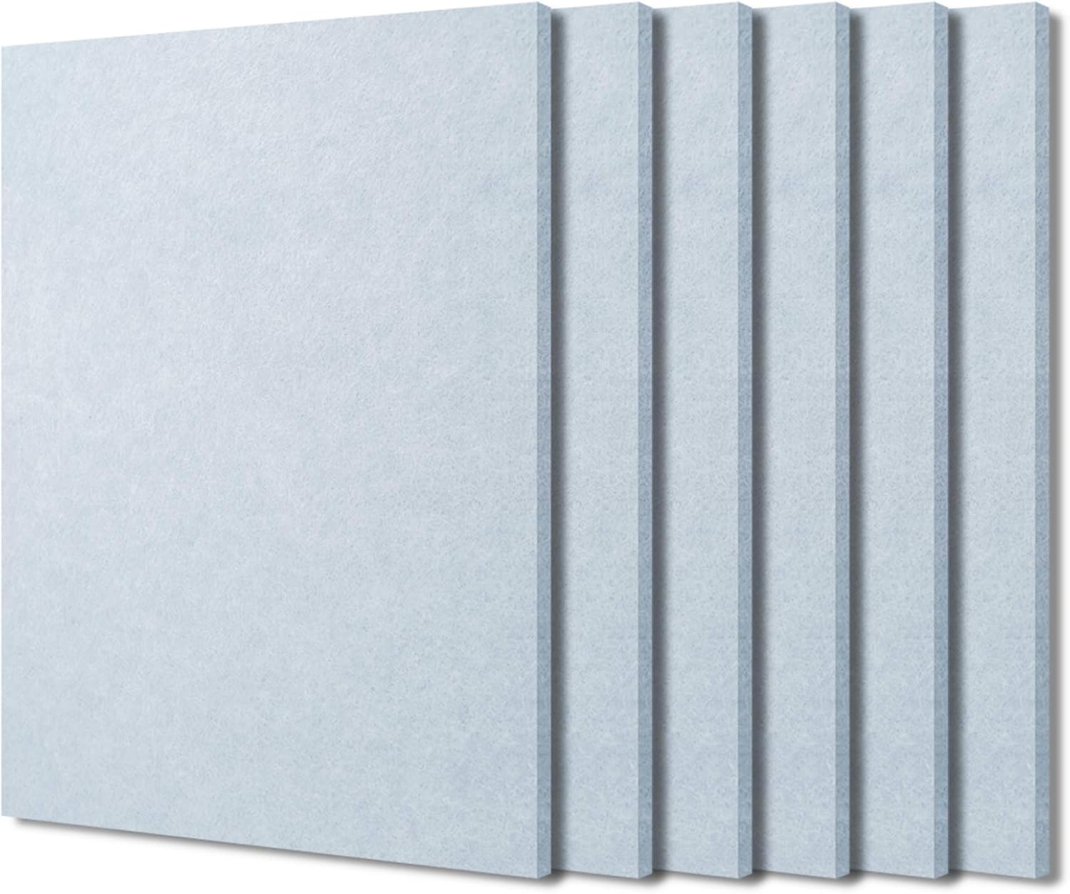 BXI Sound Absorber 400 X 300 X 9mm 6 Pack High Density Acoustic Absorption Panel, Sound