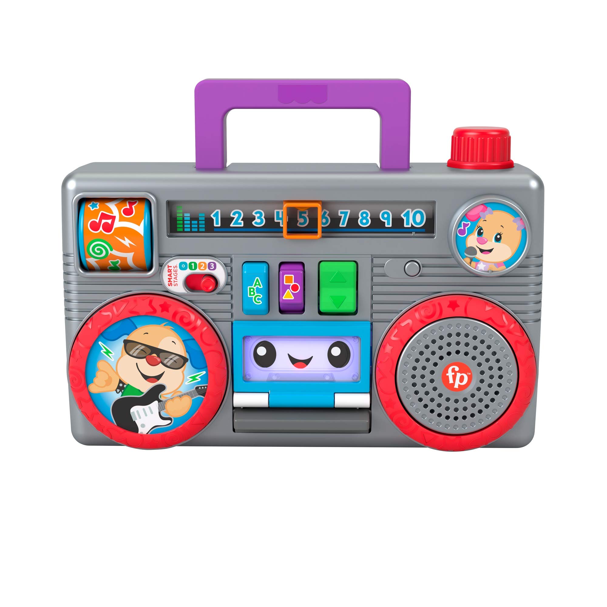 Fisher-Price GYB98 LNL Boom Box-CS (Spanish Version)