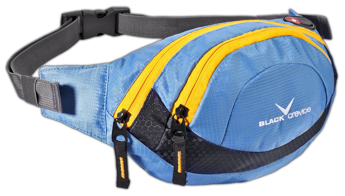 Black Crevice adults’ bum bag, Unisex, Bauchtasche, blue, 2