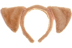 CHEU Puppy dog ears headband costume (brown)