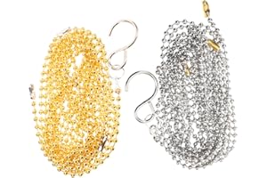 KOMBIUDA 2pcs Volleyball Net Measurement Chain Outdoor Height Measure Tool for Volleyball Net