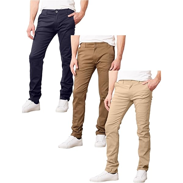 Galaxy by Harvic Men's 2-Pack Super Stretch Slim Fitting