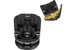 Safety 1st Turn and Go 360° DLX Rotating All-in-One Convertible Car Seat, 10 Years of Use, Rear-Facing to Booster, Effortless