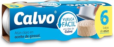 Atún Claro en Aceite de Girasol Pack6 x 65g