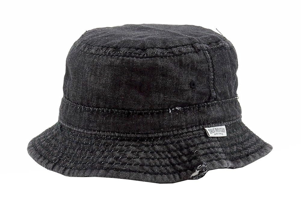 black true religion hat
