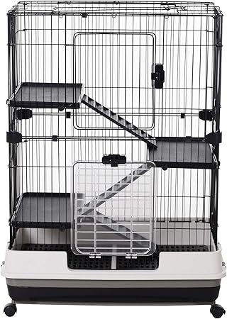 vertical rabbit cage