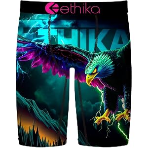 Ethika Boy's Staple Boxer Brief, 4-Way Stretch with Signature Waistband