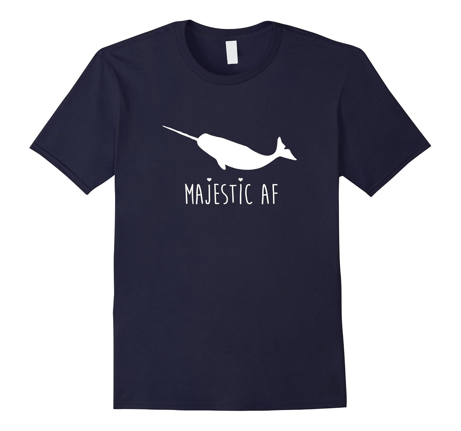 Narwhals are Majestic AF Narwhal T-Shirt Narwhal lover tee-Rose