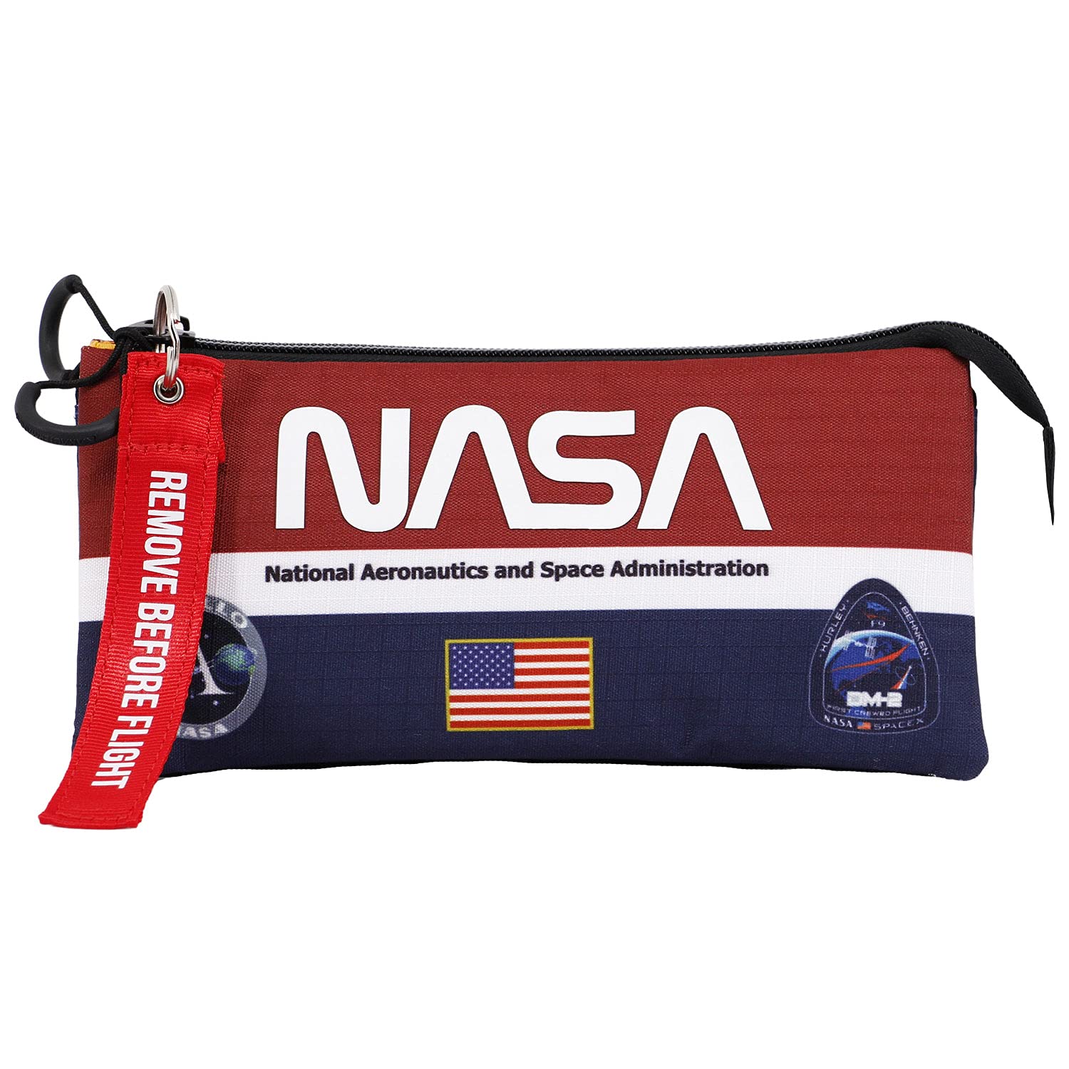 NASA Mission-Triple HS Pencil Case, Multicolour