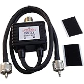 Anteenna Duplexor TW-72 SO-239-PL-259 (VHF)/PL-259 (UHF) con cable