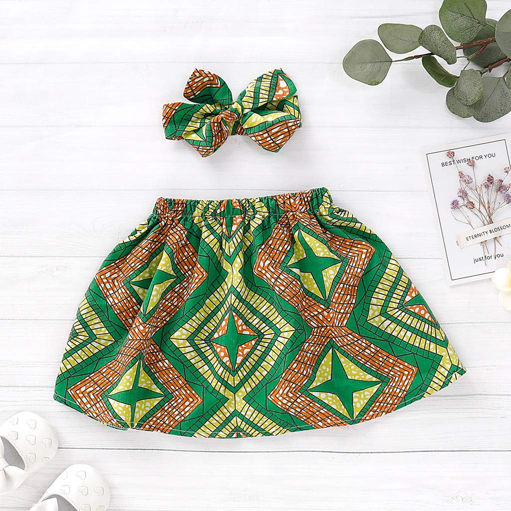Bandeau Jupe De Style Africain Pour Filles Tenues Vetements Bebe Filles 6 Mois 4 Ans Wuayi Ensemble De Vetements Filles Bebe Puericulture Bebe Fille 0 24m Lawawarenesssociety In