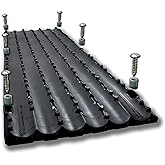 Caliber 13382 LowPro Grip Glide Surface Protection Reduced Friction HDPE Guaranteed Snowmobile and ATV Grips, Standard 9 Inch