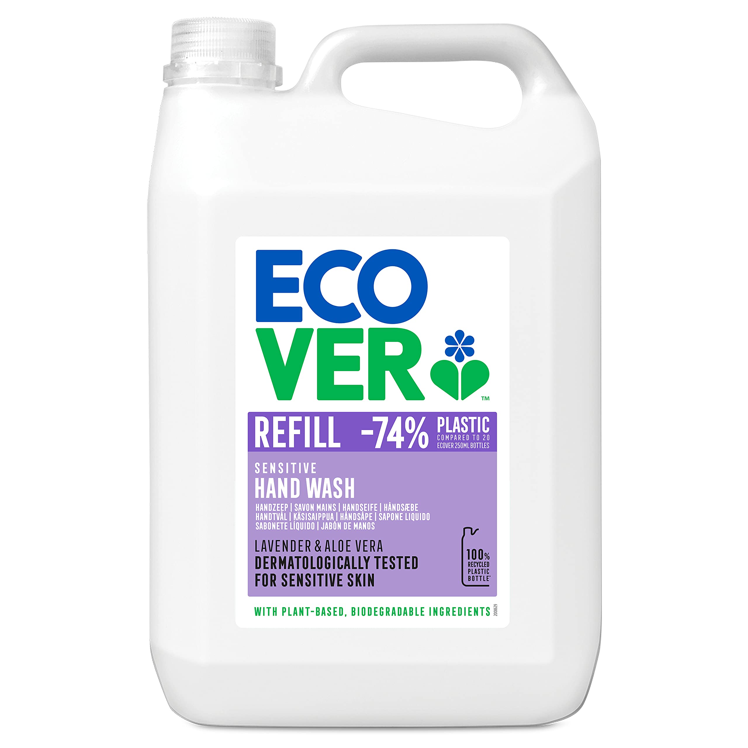 Ecover Lavender and Aloe Vera Hand Wash, 5 Litre