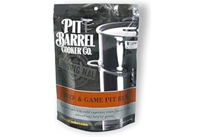 PIT BARREL COOKER CO. Pit Barrel Cooker Beef and Game Pit Rub | Dry Rub for Smoker | Seasoning for Steaks, Fish, Veggies, Burgers, or Any Red Meat | 2.5 Ib Bag