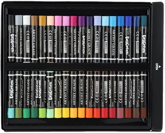 Akozon Pastel à Lhuile Crayon Peinture à Lhuile Pinceau
