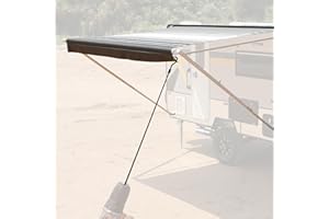 HUAALIUCHE RV Awning Opener Puller, Manual RV Awning Conversion Kit, Convert Manual Awnings to Automatic, Universal Crank Wand Handle