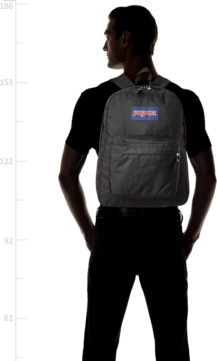 JanSport SuperBreak One Backpack, Black: Clothing