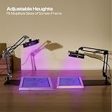 Caydo 50W UV Screen Exposure Light with Stand and Guide view 5