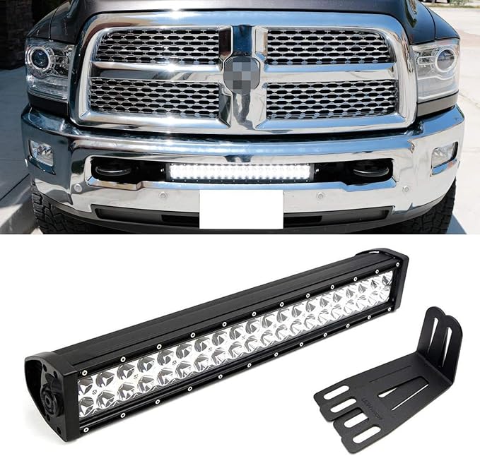 iJDMTOY Lower Grille 20Inch LED Light Bar Compatible With 200918
