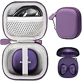 CaseSack Case for Raycon Fitness Earbuds with Built in Mic 56 Hours (Purple)