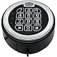YOSEC Electronic Digital keypad time delay Lock for Safe Box, up to 5 User Codes, time delay from 0-59 Minutes,Dual Control Model