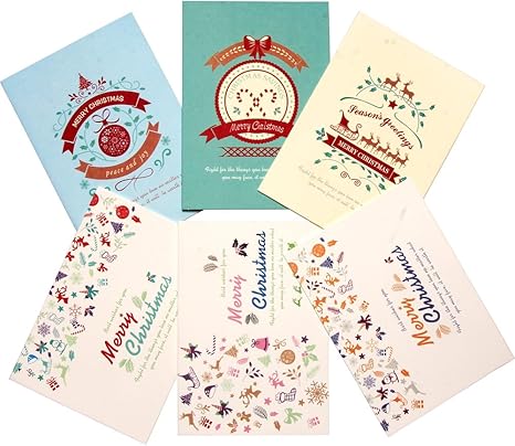 Amazon 30枚セット メッセージカード かわいい クリスマスカード
