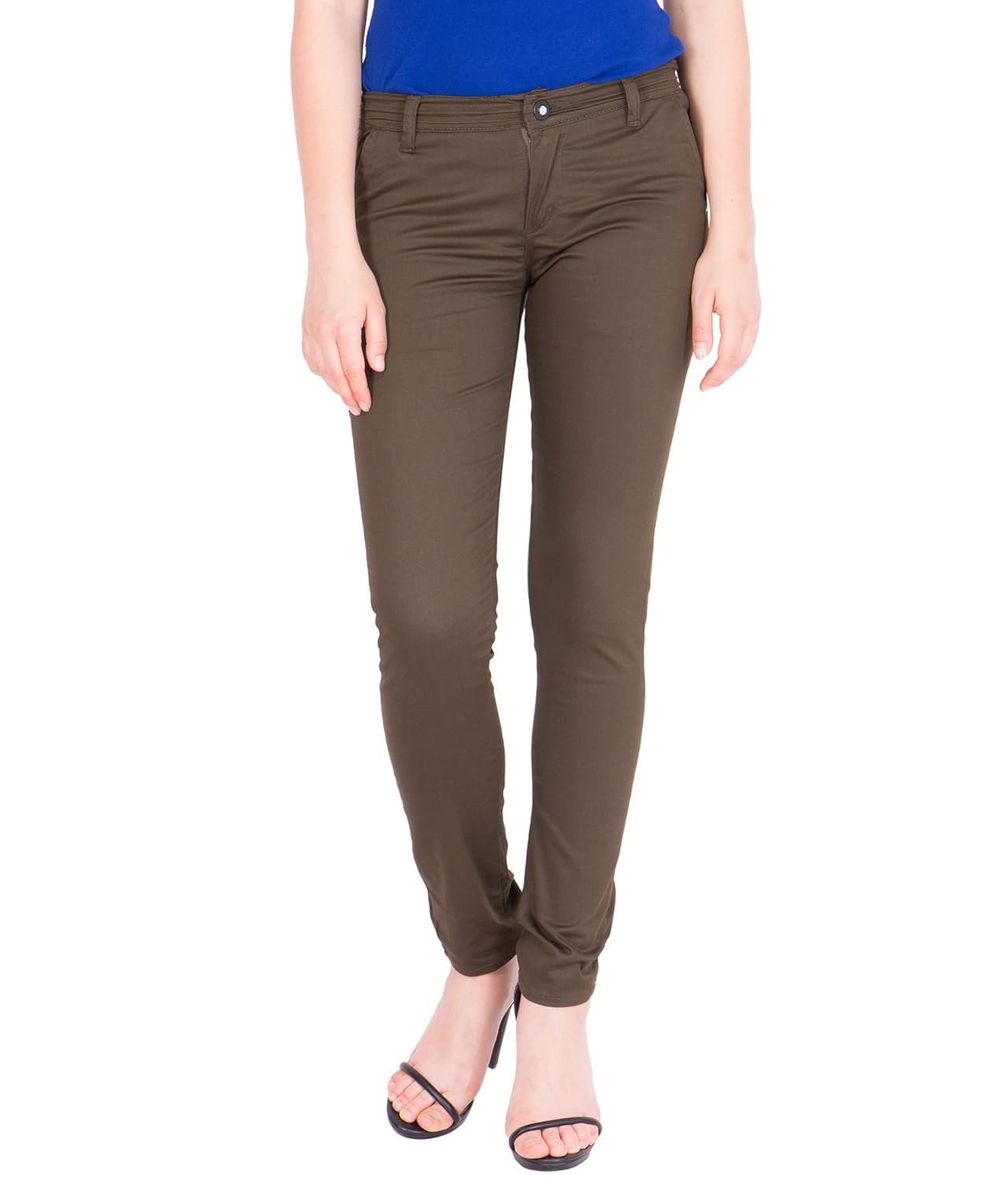 american-elm women's casual trouser- green