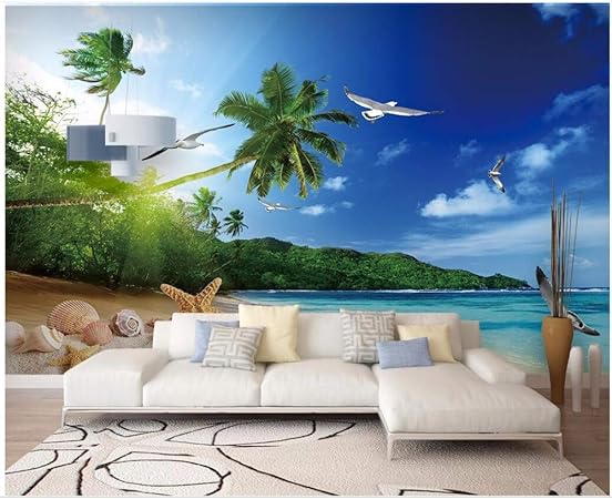 Download Personnalise art mural de plage For Free