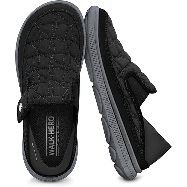 thumbnail interactive-video image 1 of Planters Facetious Slippers For Men Plantar Fasciitis Slippers For Men With Arch Support,Indoor Outdoor House Shoes For Men 1 of 14