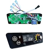 Trapezoid Control Board for Pit Boss Tailgater, Lexington, Classic, Austin | 110v, Replaces Pit Boss: 80115, CAT-02-PG, 4 OEM temp-control programs for small and big grill, 200&deg;F to 500&deg;F, P Set,