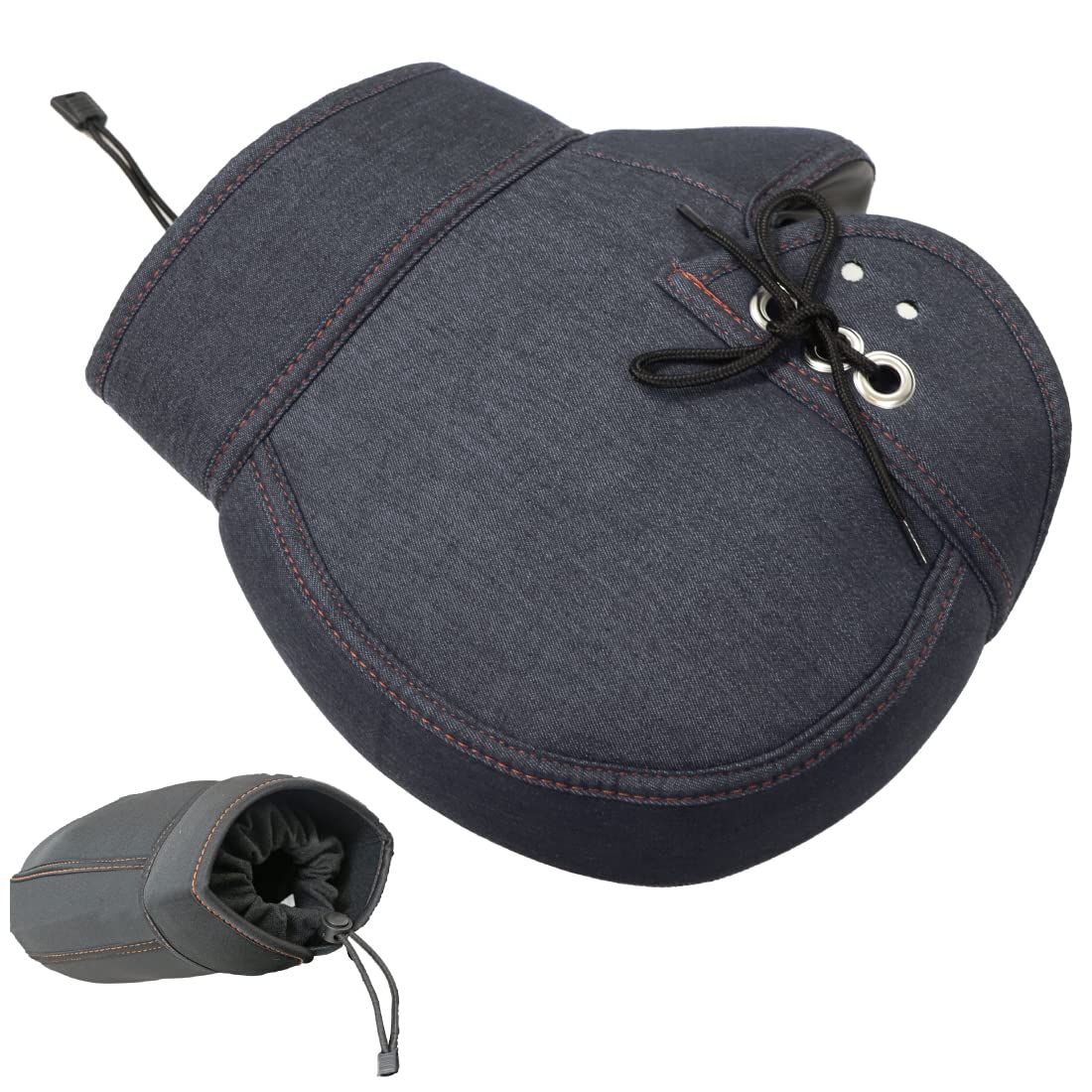 SKTインダストリー 防水・防寒 バイク用 ネオプレーン ハンドルカバー WNHC-03-SKT【デニムブラック】商品画像