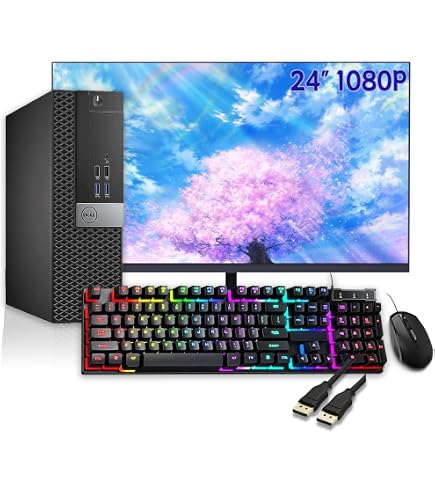 Amazon.com: Dell Desktop Computer Package with 22in LCD, Intel
