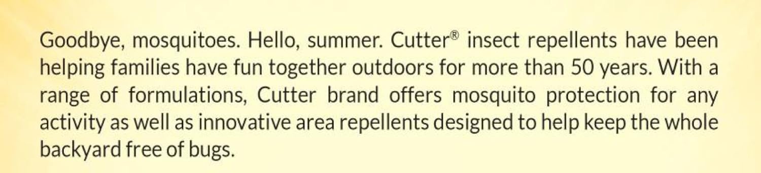 Cutter Skinsations Insect Repellent Pump Spray, 6-Ounce: Garden & Outdoor