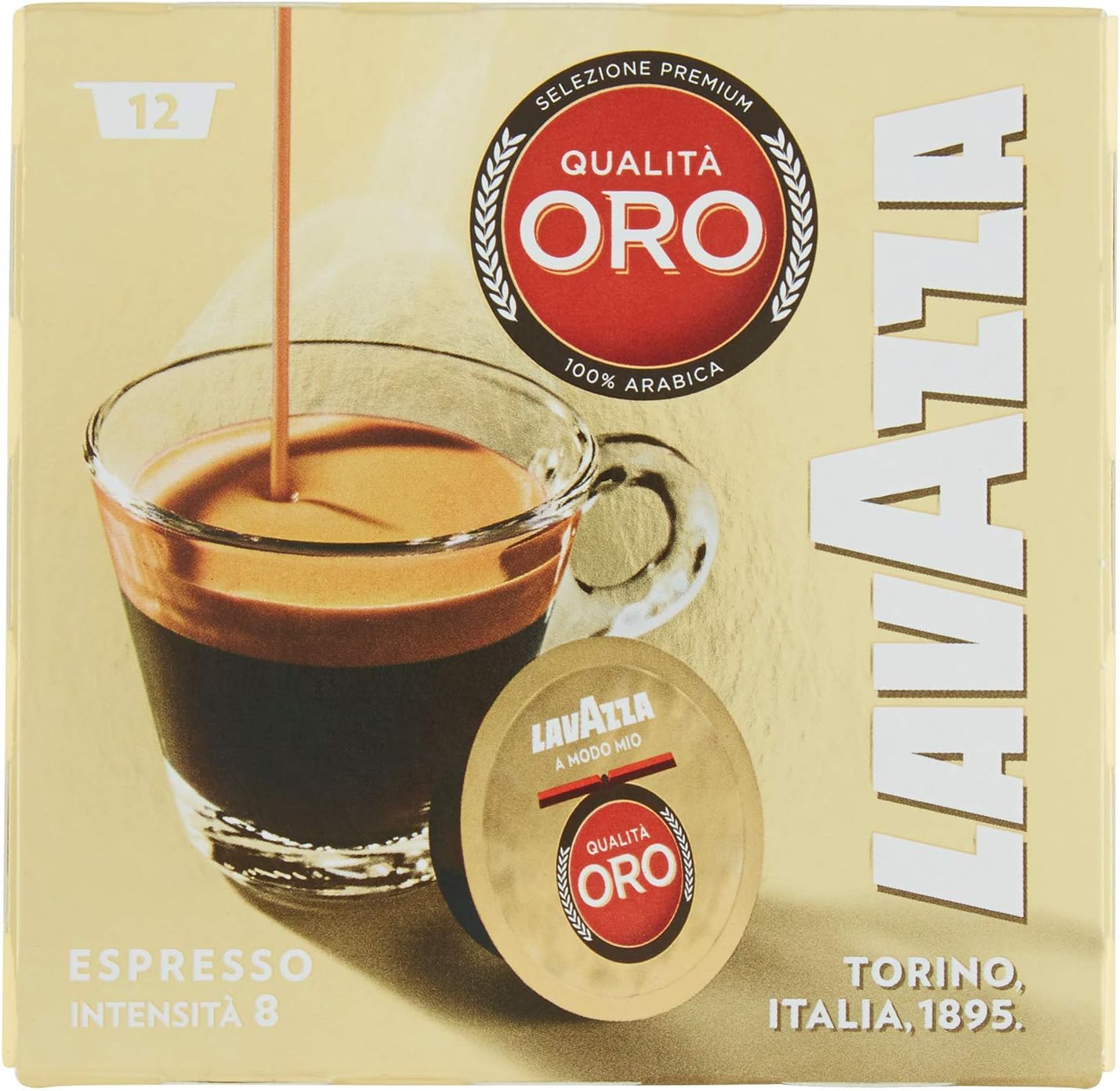 Lavazza A Modo Mio Oro Coffee Capsules (1 Pack of 12) Amazon.co.uk