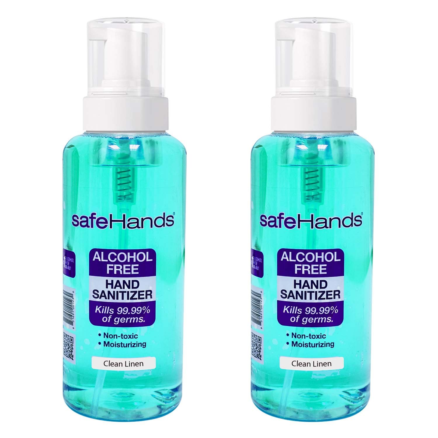 SafeHands 1 Alcohol Free Foam Hand Sanitizer Brand, Clean