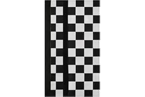 Oarencol Black White Buffalo Check Refrigerator Door Handle Covers Set of 2 Kitchen Appliance Decor for Fridge Oven Dishwasher