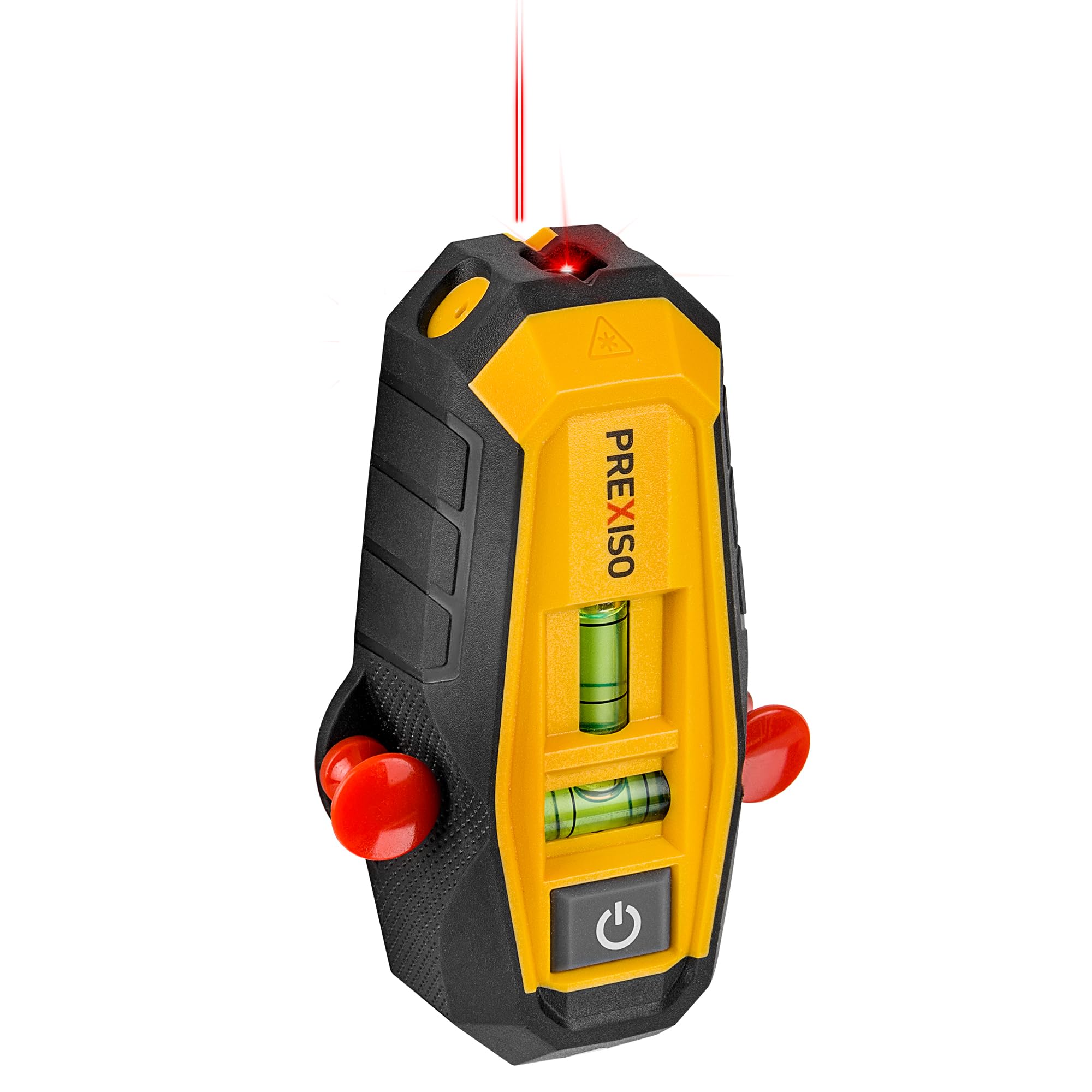 Photo 1 of PREXISO 2-in-1 Line Laser Level with Magnetic Stud Finder, Compact Wood & Metal Detector with Bubble Vials for Accurate Markings, Multi Surface Wall Scanners Tool for Hanging Frames & Pictures