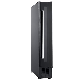 Cookology Cwc150bk 15cm Wine Cooler In Black 7 Bottle