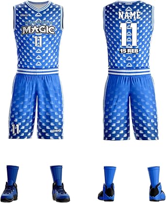 custom kids basketball jersey