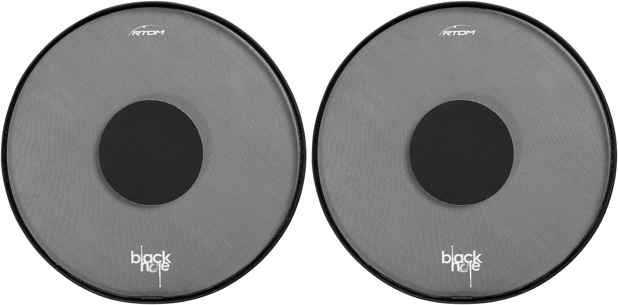 RTOM Black Hole Practice Pad 12" 2 Pack Bundle
