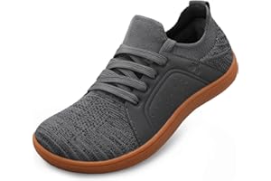 LeIsfIt Womens Walking Shoes Wide Toe Barefoot Shoes Breathable Minimalist Zero Drop Sneakers