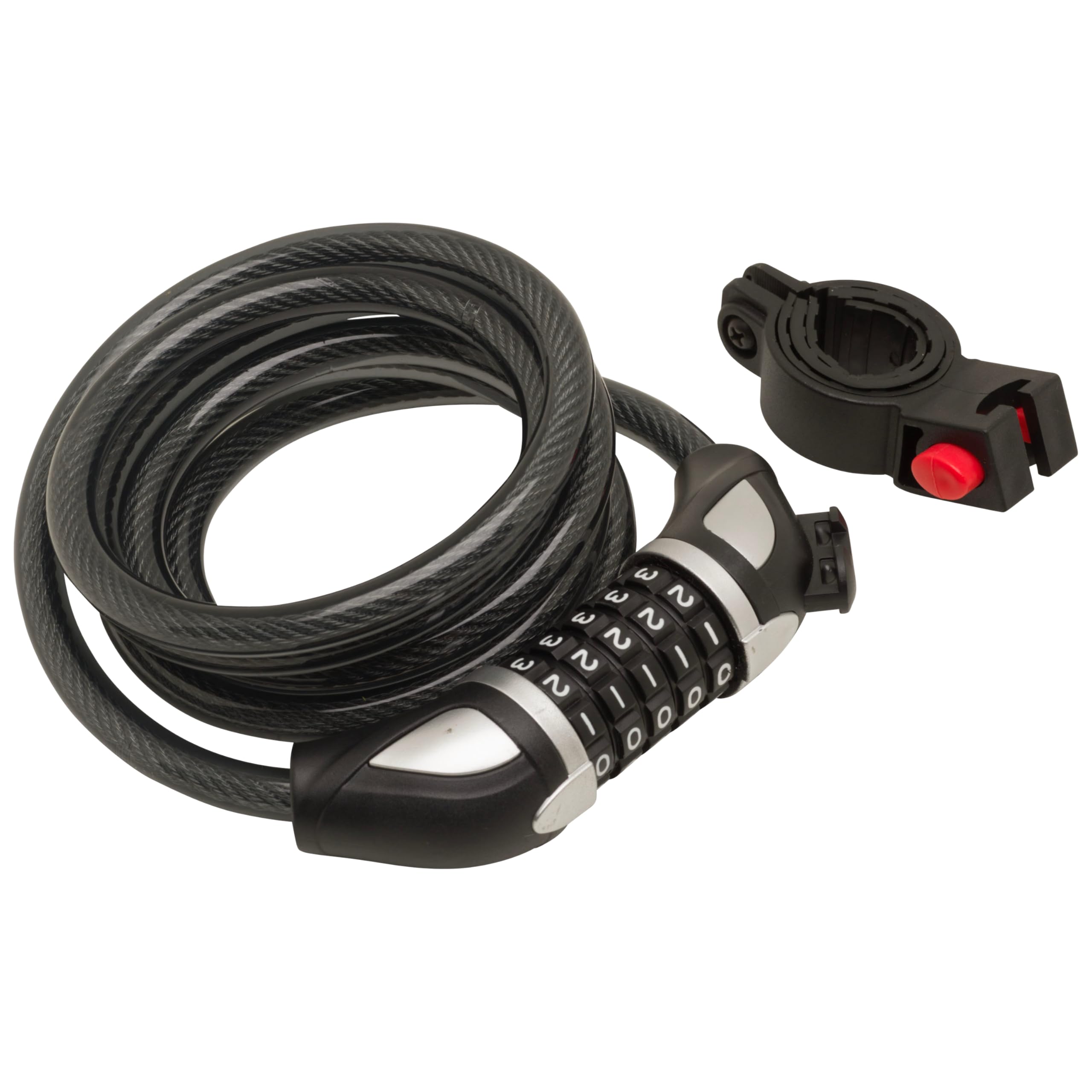 Sterling 10mm 1.8m Combination Locking Security Cable