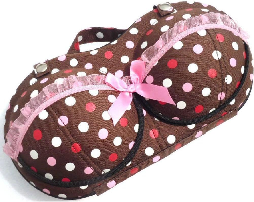 DealFashion Color Dots Portable Protect Bra Underwear Lingerie Case Travel Organizer-Colored Dots