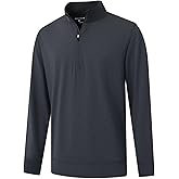 M MAELREG Quarter Zip Pullover Men Moisture Wicking Performance Heather Midlayer Golf 1/4 Zip Pullover Mens Sweatshirt
