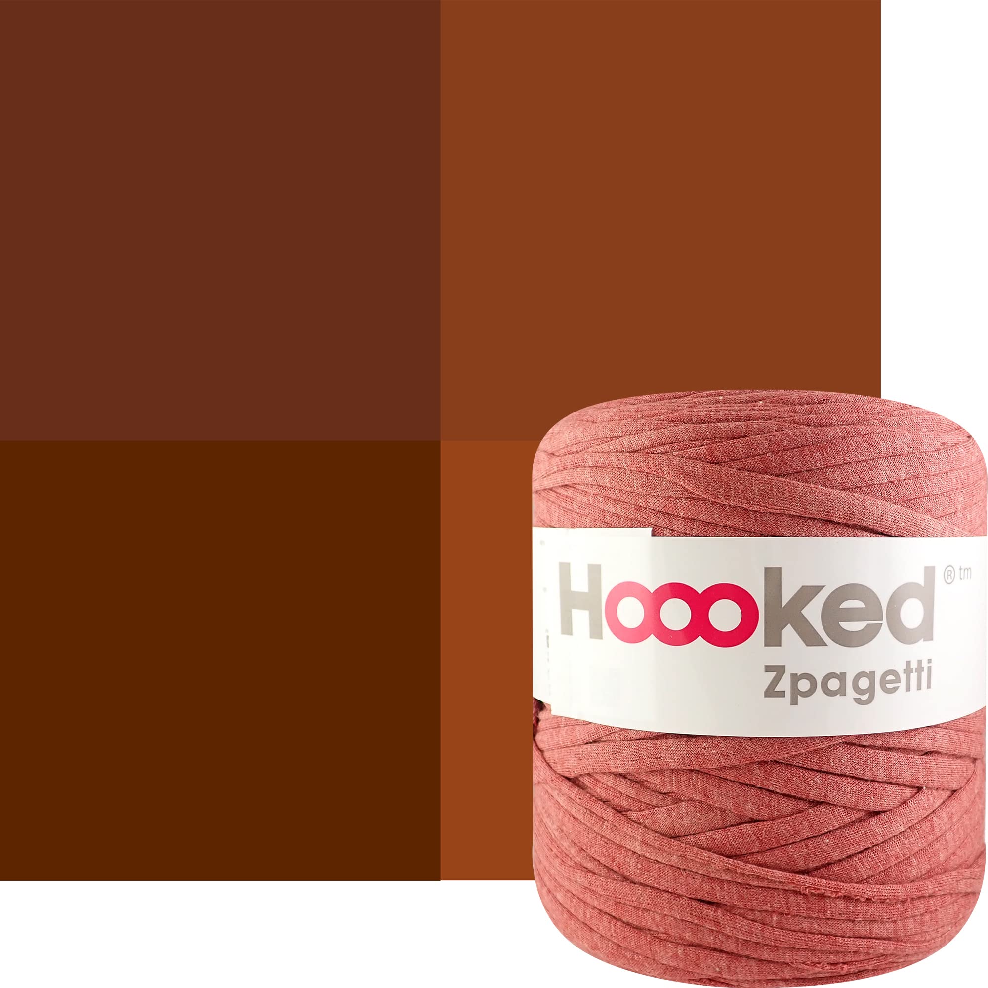 Zpagetti Light Brown Cotton T-Shirt Yarn - 120M 700g