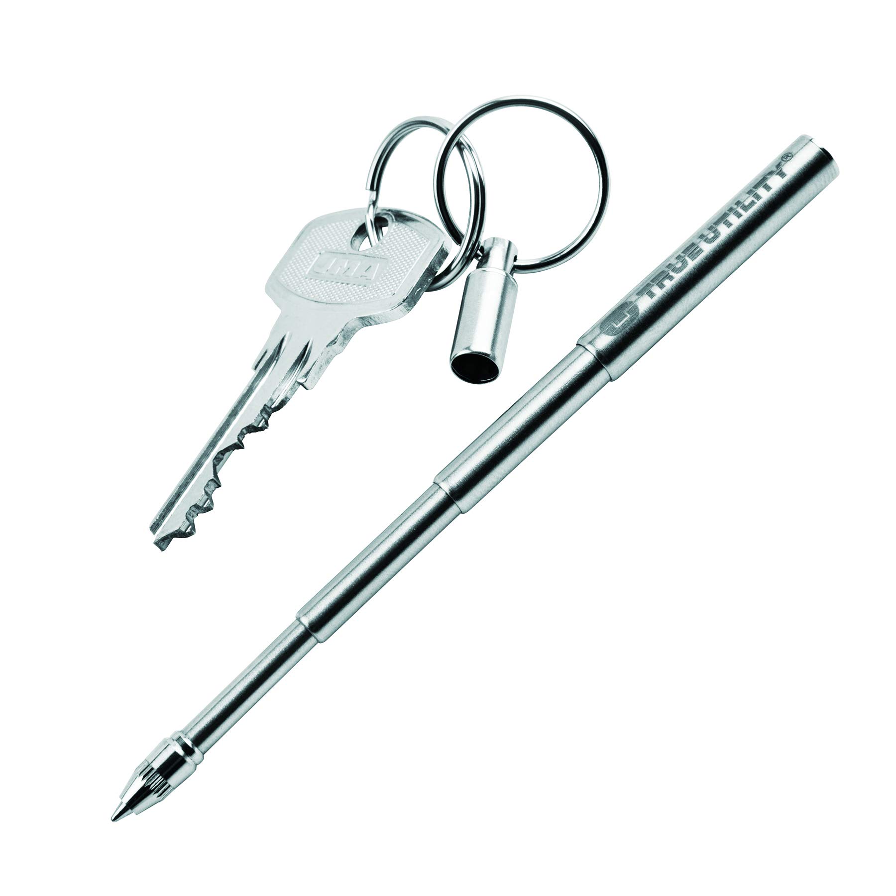 True Utility - True Utility - Telepen - The Smallest Telescopic Keyring Pen In The World